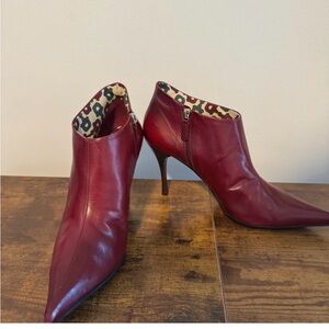 Gucci Tom Ford Era 1999-2003 Pointed Toe Stiletto Ankle Boots Size 10 B